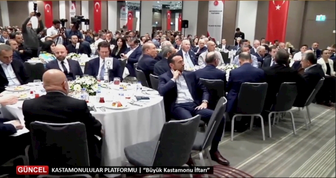 Kastamonulular Platformu Başkanı Haydar Çolakoğlu konuşması
