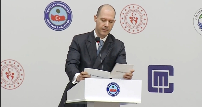 Haydar Çolakoğlu's Speech at the Material Distribution Ceremony